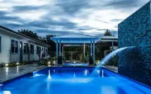 Contemporary Fiberglass Pool